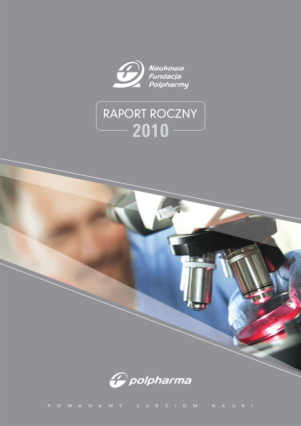Raport roczny 2010 okładka