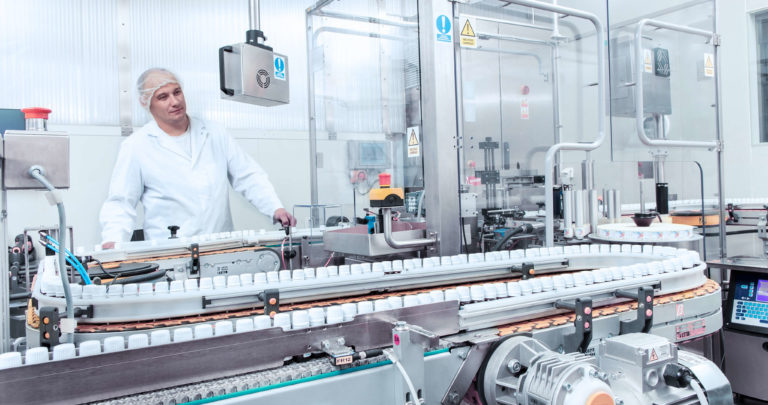 worker at the machine