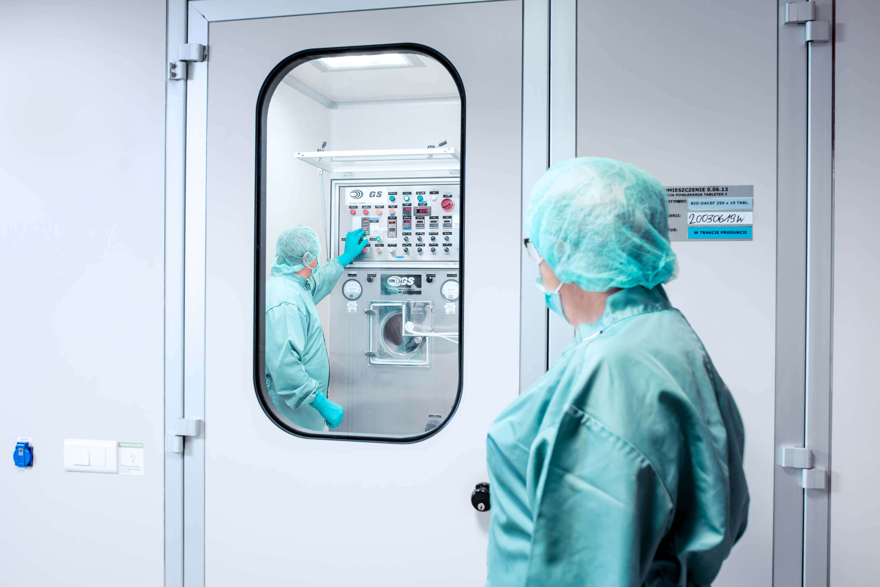 Employee at the plant