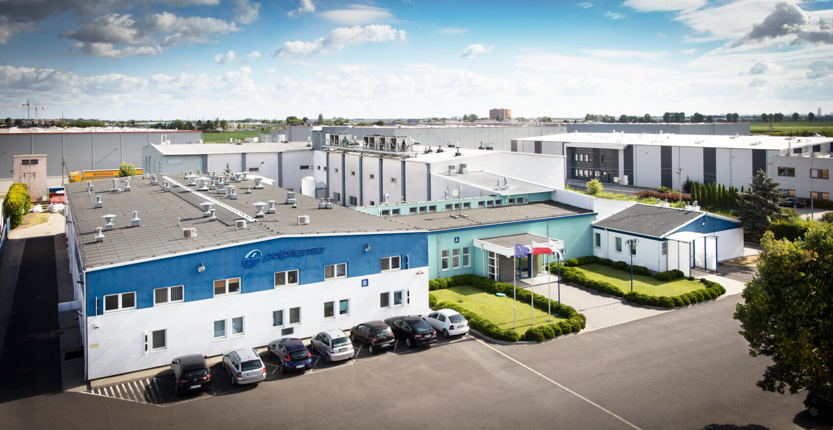 Factory building in Duchnice