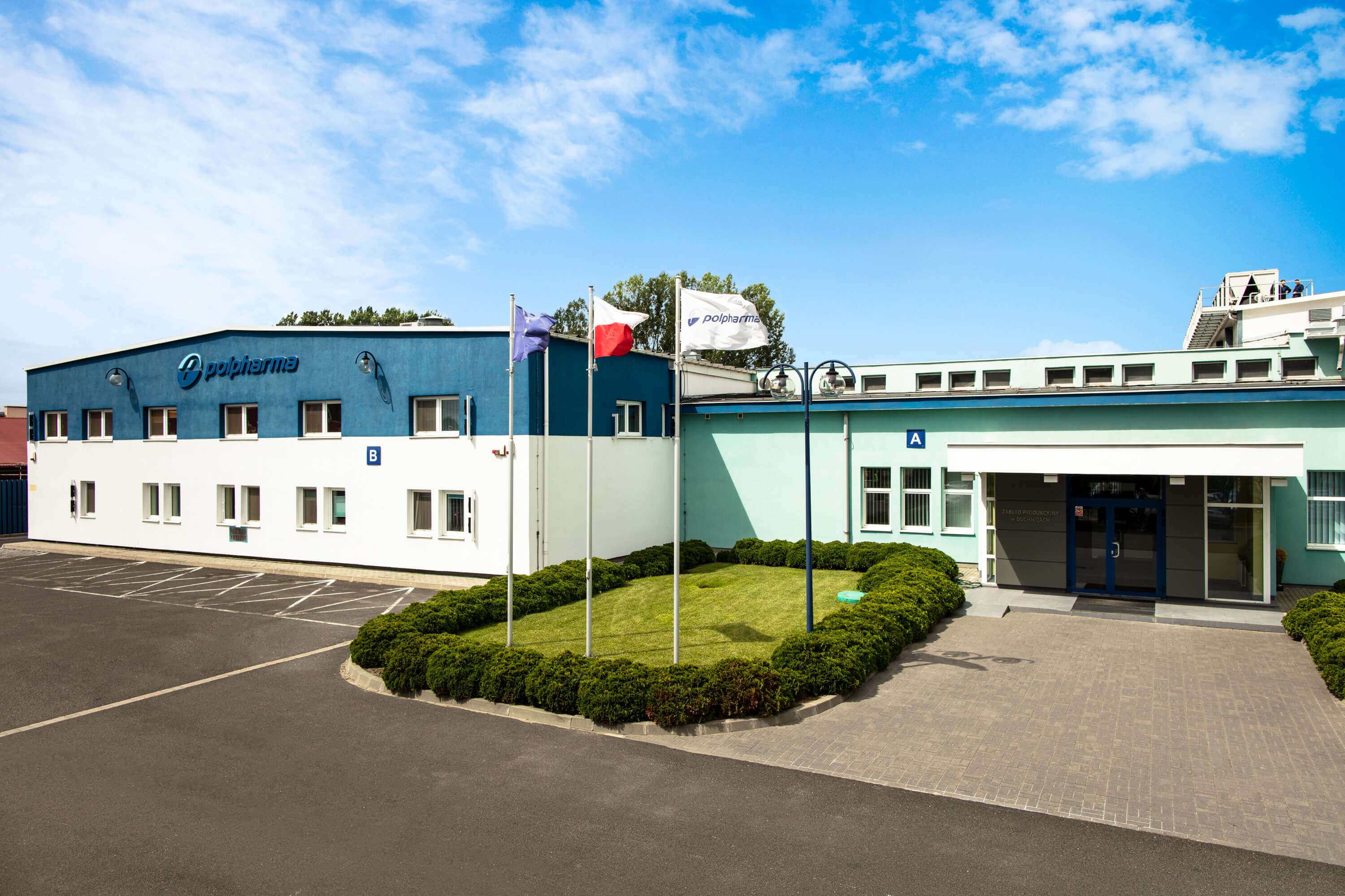 Factory building in Duchnice