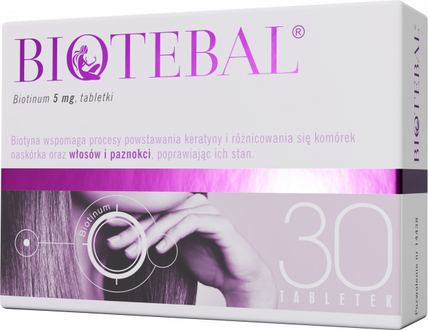 Biotebal 5 mg x 30 tabl.