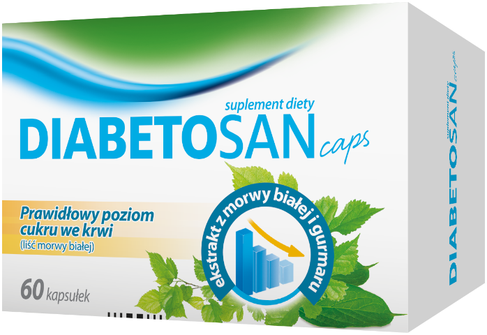 Diabetosan Caps x 60 kaps. twarde
