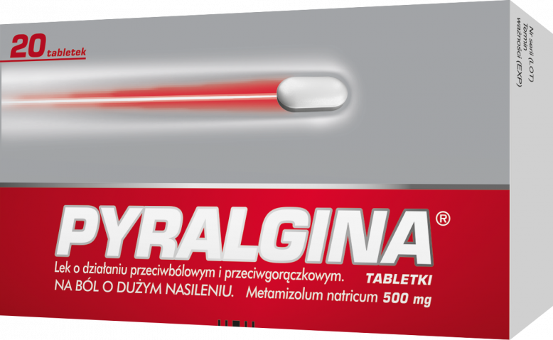 Pyralgina 500 mg x 20 tabl.