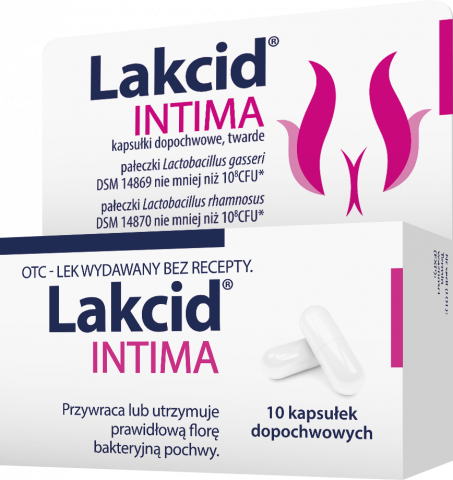 Lakcid Intima x 10 kaps. dopochw.