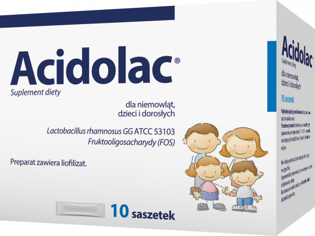 Acidolac LGG liof. doustny 3 g x 10 saszetek