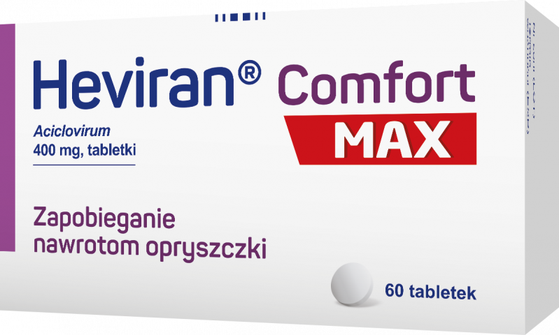 Heviran Comfort Max 400 mg x 60 tab