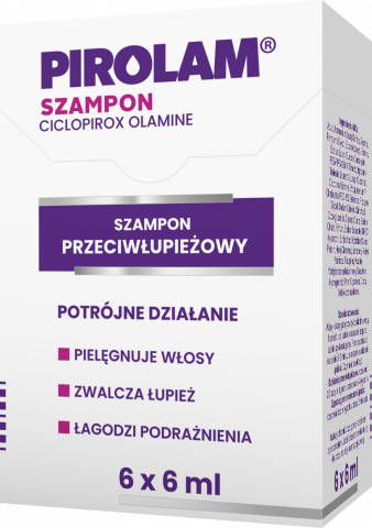 Pirolam szampon 6 ml x 6 saszetek