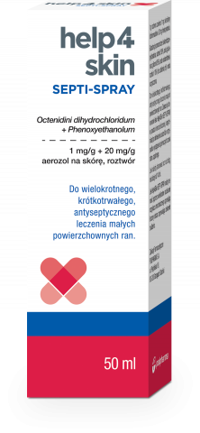 Help4Skin SEPTI-SPRAY, aerozol na skórę, 50ml