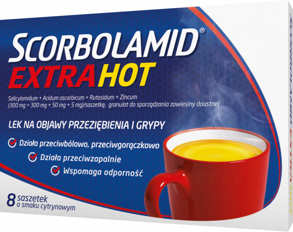 Scorbolamid Extra Hot x 8 sasz.
