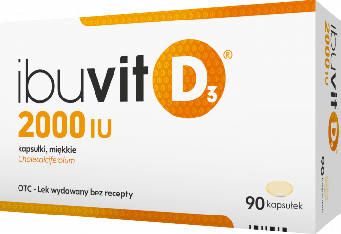 Ibuvit D3 2000 IU x 90 kaps.