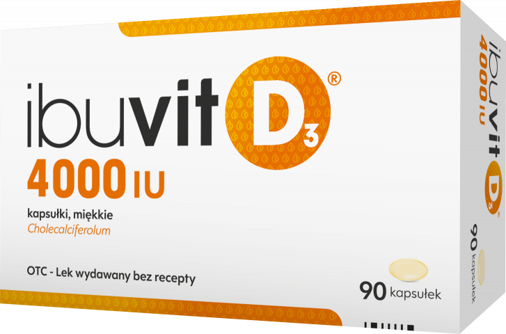Ibuvit D3 4000 IU x 90 kaps.