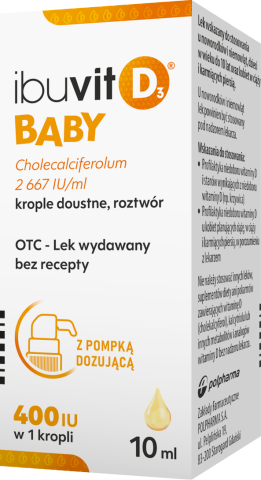Ibuvit D3 Baby krople doustne 10 ml